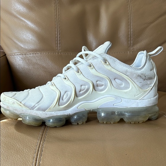Nike Air VaporMax Plus in Cream White size 12.5 - Picture 7 of 12